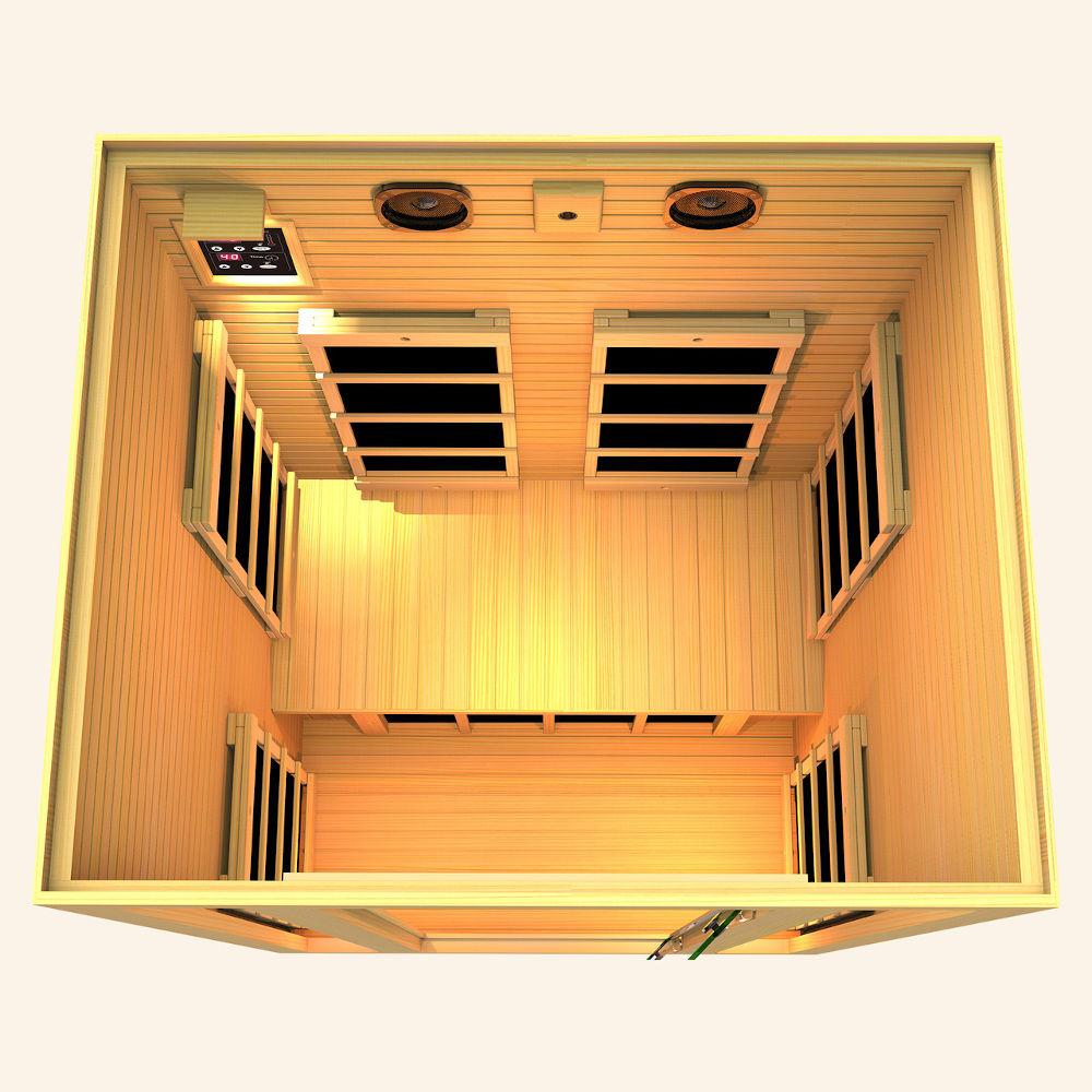 Sauna infrarouge JNH 2 places - 4