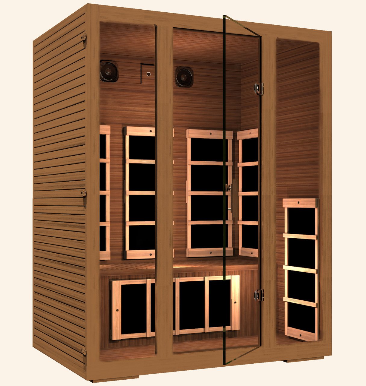 Sauna infrarouge JNH 4 places - 2